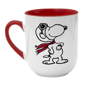 Snoopy ο πιλότος, Κούπα κεραμική tapered 260ml