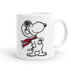 Snoopy ο πιλότος, Κούπα, κεραμική, 330ml (1 τεμάχιο)