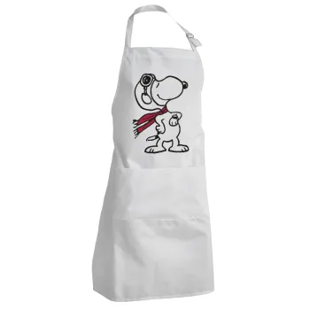 Snoopy ο πιλότος, Ποδιά Σεφ Ολόσωμη Ενήλικων (με ρυθμιστικά και 2 τσέπες)