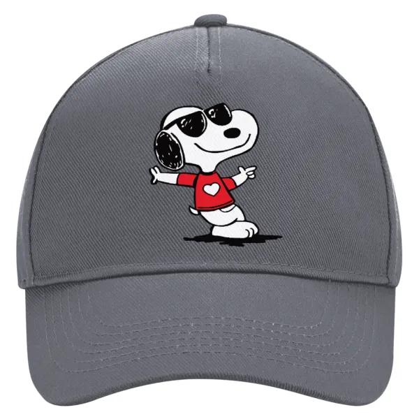 Snoopy καρδούλα — Καπέλο Ενηλίκων Ultimate Γκρι, (100% ΒΑΜΒΑΚΕΡΟ DRILL, ΕΝΗΛΙΚΩΝ, UNISEX, ONE SIZE)