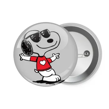 Snoopy καρδούλα, Κονκάρδα παραμάνα 7.5cm