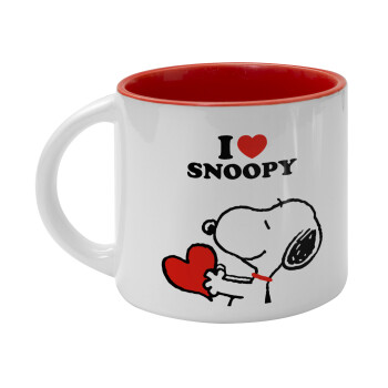 I LOVE SNOOPY, Κούπα κεραμική 400ml