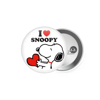 I LOVE SNOOPY, Κονκάρδα παραμάνα 5.9cm