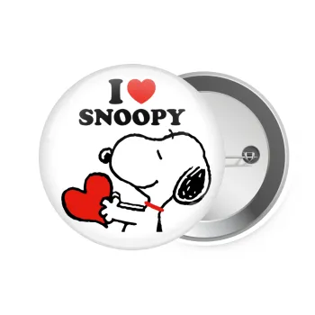 I LOVE SNOOPY, Κονκάρδα παραμάνα 7.5cm