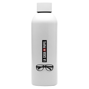 la professor, γυαλιά, Μεταλλικό παγούρι νερού, 304 Stainless Steel 800ml