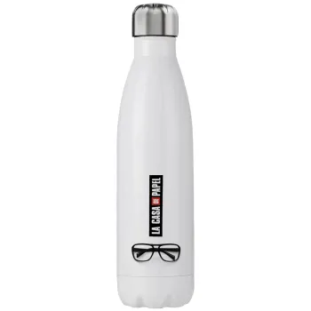 la professor, γυαλιά, Stainless steel, double-walled, 750ml