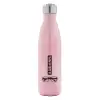 Metal mug thermos Pink Iridiscent (Stainless steel), double wall, 500ml