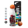 Bascetball Metal mug thermos, double wall, 550ml