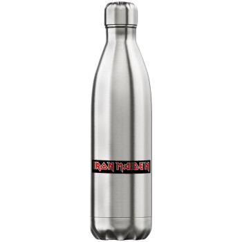 Iron maiden, Μεταλλικό παγούρι θερμός Inox (Stainless steel), διπλού τοιχώματος, 750ml