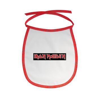 Iron maiden, Σαλιάρα μωρού αλέκιαστη με κορδόνι Κόκκινη