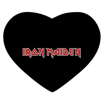 Iron maiden, Mousepad heart 23x20cm