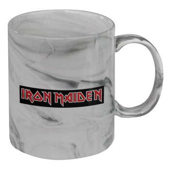 Iron maiden, Κούπα κεραμική, marble style (μάρμαρο), 330ml