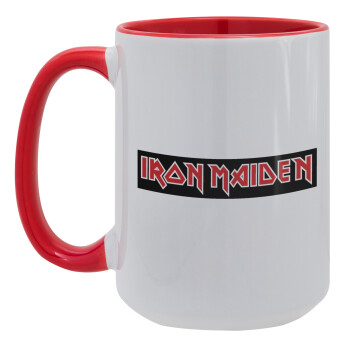 Iron maiden, Κούπα Mega 15oz, κεραμική Κόκκινη, 450ml