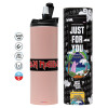 Tumbler stainless steel PINK 600ml