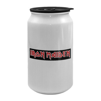 Iron maiden, Κούπα ταξιδιού μεταλλική με καπάκι (tin-can) 500ml