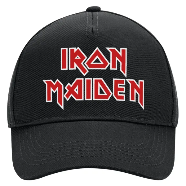 Iron maiden — Καπέλο Ενηλίκων Ultimate ΜΑΥΡΟ, (100% ΒΑΜΒΑΚΕΡΟ DRILL, ΕΝΗΛΙΚΩΝ, UNISEX, ONE SIZE)