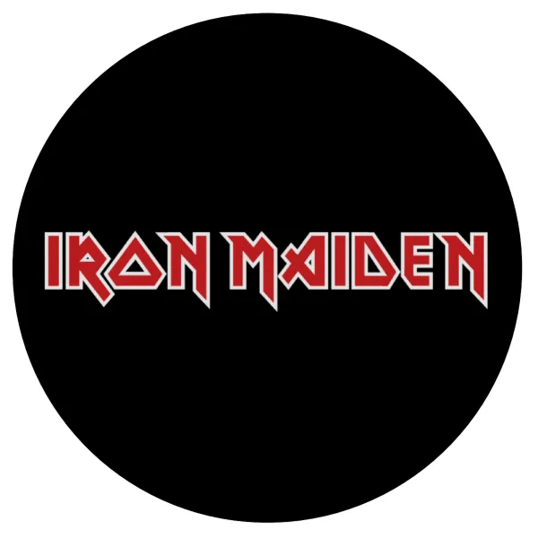 Iron maiden — Mousepad Στρογγυλό 20cm