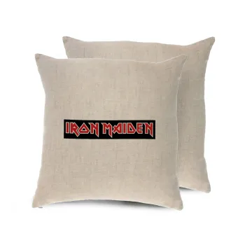 Iron maiden, Μαξιλάρι καναπέ ΛΙΝΟ 40x40cm περιέχεται το  γέμισμα