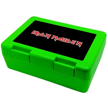 Iron maiden, Παιδικό δοχείο κολατσιού ΠΡΑΣΙΝΟ 185x128x65mm (BPA free πλαστικό)