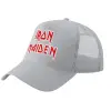 Trucker Hat with Mesh, GREY, (COTTON, KIDS, UNISEX, ONE SIZE)