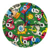 Wooden wall clock (20cm)
