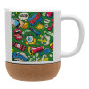 Ceramic coffee mug Cork (MAT), 330ml