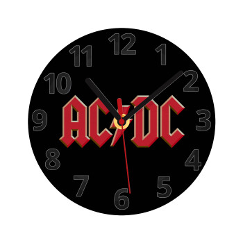 AC/DC, Ρολόι τοίχου γυάλινο (20cm)