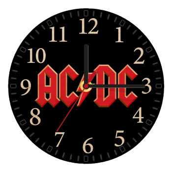 AC/DC, Ρολόι τοίχου ξύλινο plywood (20cm)