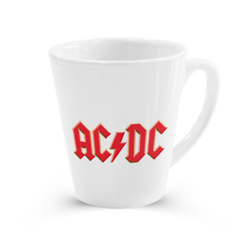 AC/DC, Κούπα Latte Λευκή, κεραμική, 300ml