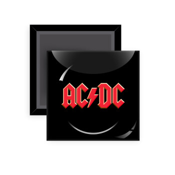 AC/DC, Μαγνητάκι ψυγείου τετράγωνο διάστασης 5x5cm