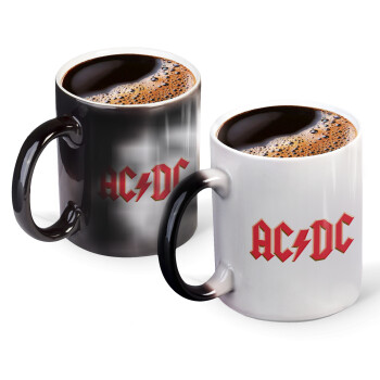 AC/DC, Κούπα Μαγική, κεραμική, 330ml που αλλάζει χρώμα με το ζεστό ρόφημα (1 τεμάχιο)