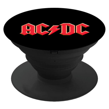 AC/DC, Phone Holders Stand  Black Hand-held Mobile Phone Holder