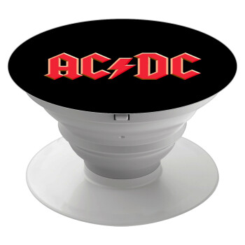 AC/DC, Phone Holders Stand  White Hand-held Mobile Phone Holder