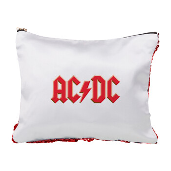 AC/DC, Τσαντάκι νεσεσέρ με πούλιες (Sequin) Κόκκινο