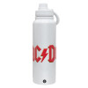1L Stainless Steel Thermal Bottle with Phone Holder & Double Wall Insulation