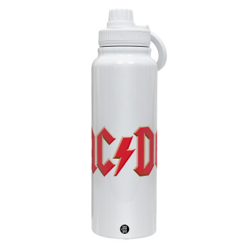 AC/DC, Θερμός 1L Ανοξείδωτο με Βάση Κινητού & Διπλά Τοιχώματα