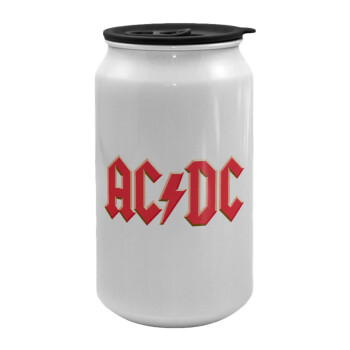 AC/DC, Κούπα ταξιδιού μεταλλική με καπάκι (tin-can) 500ml