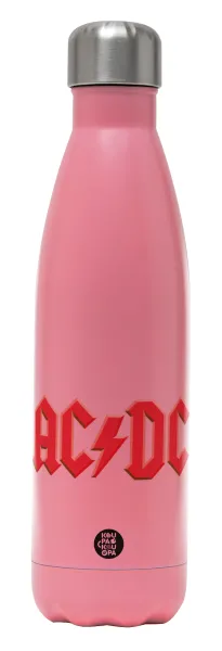 AC/DC — Metal mug thermos Pink Mat (Stainless steel), double wall, 500ml