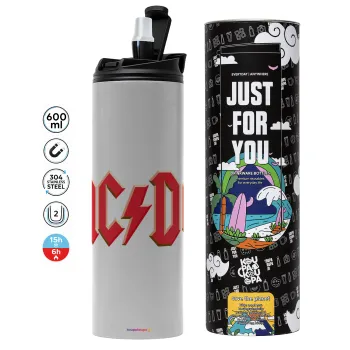 AC/DC, Tumbler stainless steel GREY 600ml