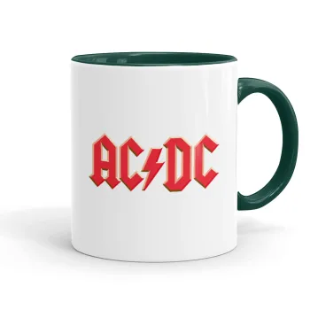 AC/DC, Mug colored green, ceramic, 330ml