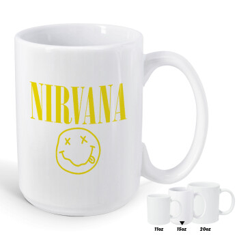 Nirvana, Κούπα Mega, κεραμική, 450ml