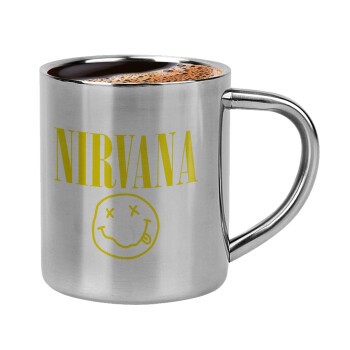 Nirvana, Κουπάκι μεταλλικό διπλού τοιχώματος για espresso (220ml)