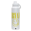 1L Stainless Steel Thermal Bottle with Phone Holder & Double Wall Insulation