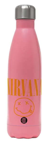 Nirvana — Metal mug thermos Pink Mat (Stainless steel), double wall, 500ml