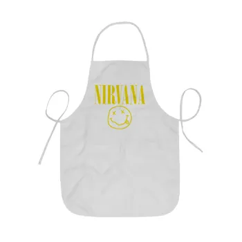 Nirvana, Ποδιά Σεφ ολόσωμη κοντή  Παιδική (44x62cm)