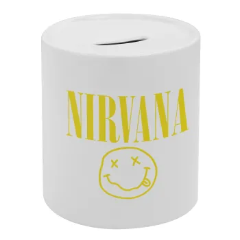 Nirvana, Κουμπαράς πορσελάνης με τάπα