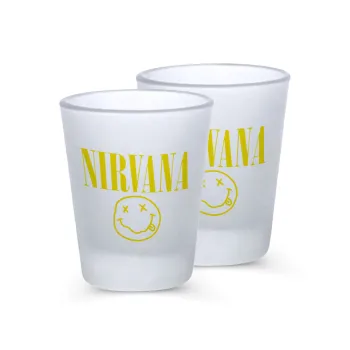 Nirvana, Σφηνοπότηρα γυάλινα 45ml του πάγου (2 τεμάχια)