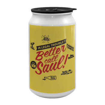 Better Call Saul, Κούπα ταξιδιού μεταλλική με καπάκι (tin-can) 500ml