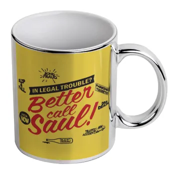 Better Call Saul, Κούπα κεραμική, ασημένια καθρέπτης, 330ml