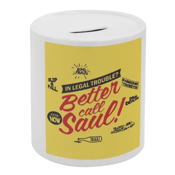 Better Call Saul, Κουμπαράς πορσελάνης με τάπα